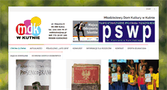 Desktop Screenshot of mdkkutno.pl